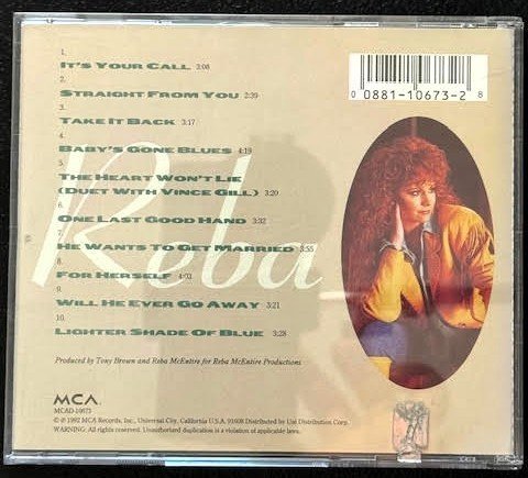 Reba McEntire – It's Your Call (Used) - Maple City Music