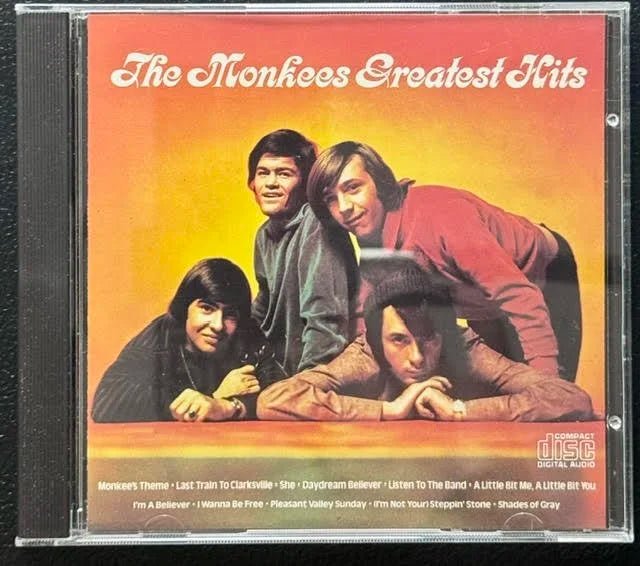 The Monkees – Greatest Hits (CD, 1986, Arista ARCD 8313) - Maple City Music