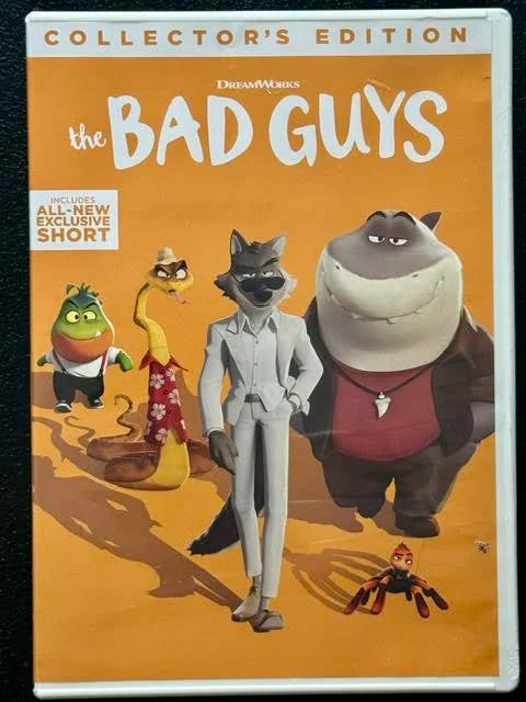 The Bad Guys (DVD, 2022, DreamWorks Animation / Universal)