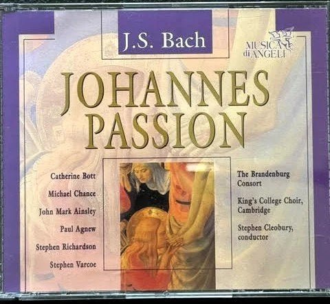 J.S. Bach – Johannes Passion (CD, 1995, Musica Di Angeli 5028421991856) - Maple City Music
