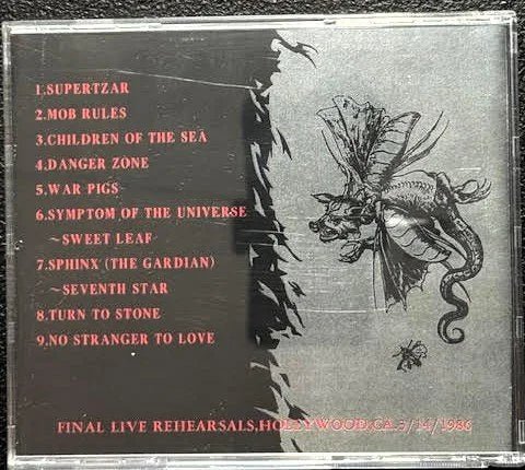Black Sabbath – Turn To Glenn (CD, 1995, Not On Label BS5) - Maple City Music