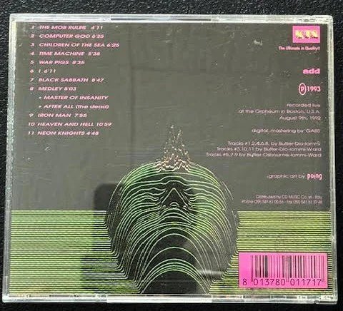 Black Sabbath – Black Bloody Black (CD, Unofficial Release, 1993, Kiss The Stone KTS 171) - Maple City Music