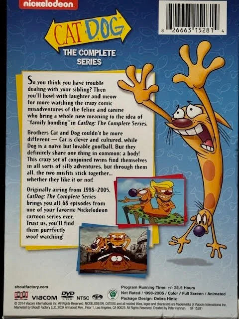CatDog – The Complete Series (DVD, Complete Series Collection, Shout! Factory)