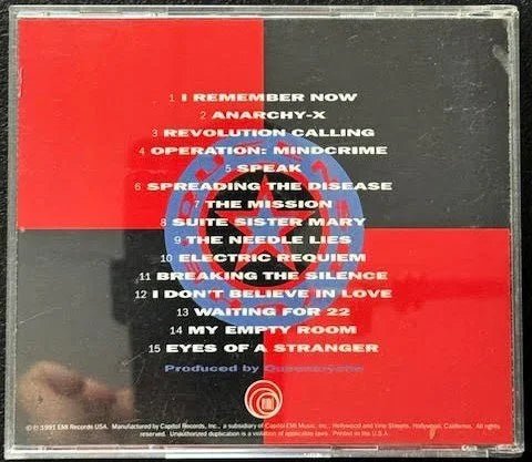 Queensrÿche – Operation: Livecrime (Used) - Maple City Music