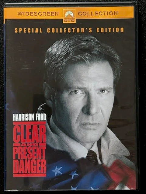 Clear and Present Danger (DVD, Special Collector's Edition, Widescreen, 1994, Paramount Home Entertainment)