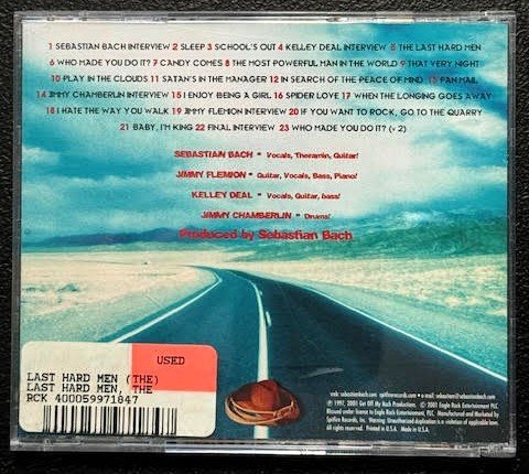 The Last Hard Men – The Last Hard Men (CD, 2001, Spitfire Records SPT-15039) - Maple City Music