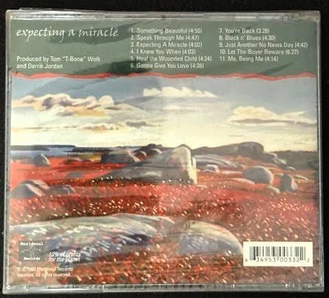 Derrik Jordan – Expecting A Miracle (CD, Album, 1997, WorldSoul Records) - Maple City Music