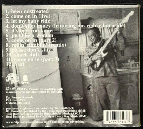 R.L. Burnside – Come On In (Used) - Maple City Music