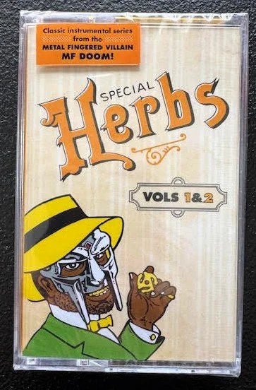 Metal Fingers – Special Herbs Vol. 1 & 2 (Cassette, 2025, Rhymesayers Entertainment RSE0382-4) - Maple City Music
