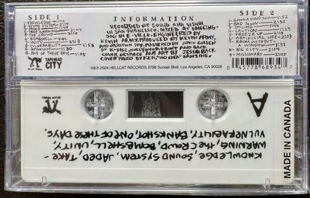 Operation Ivy – Energy (Cassette, 2024, Hellcat THC-037) - Maple City Music