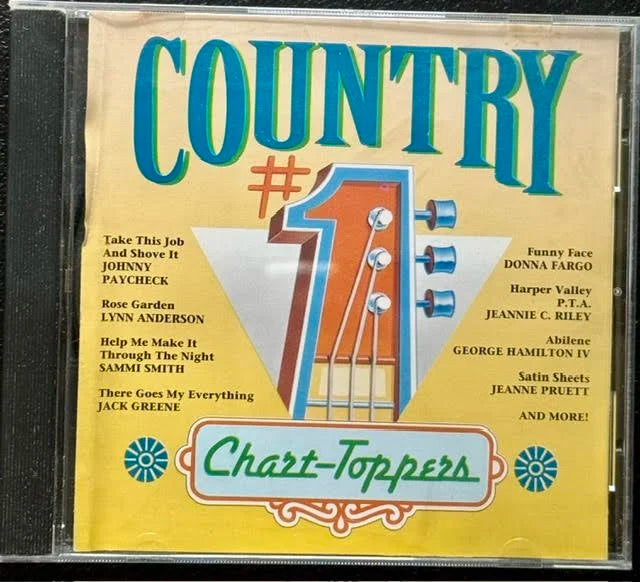 Country #1 Chart-Toppers (CD, 1992, Dominion Entertainment 15535)