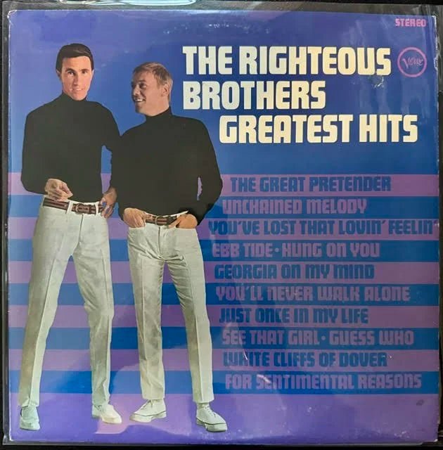 The Righteous Brothers – Greatest Hits (LP, Compilation, Reissue, Stereo, Verve Records 422-823 662-1) - Maple City Music