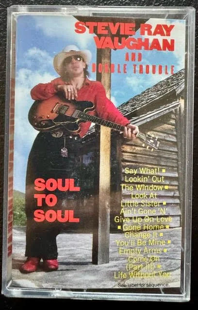 Stevie Ray Vaughan And Double Trouble – Soul To Soul (Cassette, 1985, Epic FET 40036)
