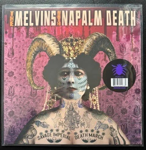 The Melvins / Napalm Death – Savage Imperial Death March (LP, 2026, Ipecac Recordings 689230029731, Obnoxious Orchid Vinyl) - Maple City Music