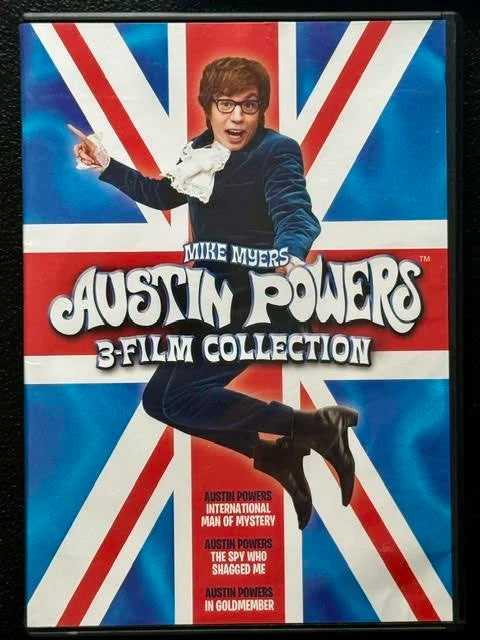 Austin Powers 3 Film Collection (DVD, New Line Cinema / Warner Bros.)