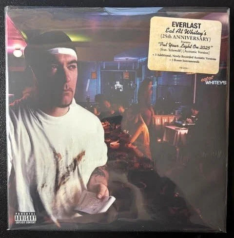 Everlast – Eat At Whitey's (2xLP, 2025, Tommy Boy / Reservoir Recordings TB-5578-1, 25th Anniversary Light Blue Translucent)