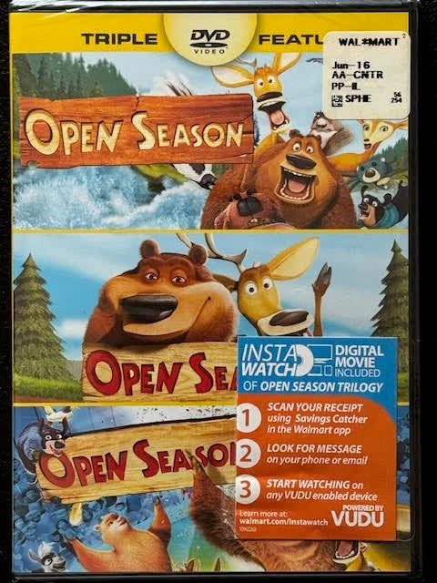 Open Season — Triple Feature Collection (New)
