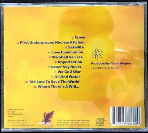 Glenn Hughes – First Underground Nuclear Kitchen (CD, 2008, Blistering Records BR001) - Maple City Music