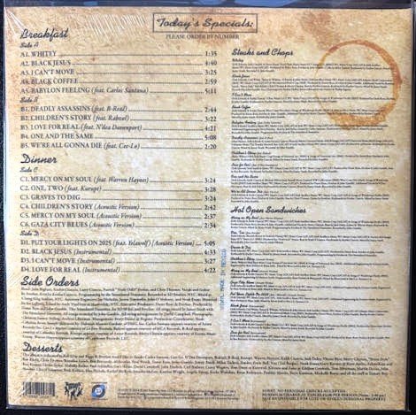 Everlast – Eat At Whitey's (2xLP, 2025, Tommy Boy / Reservoir Recordings TB-5578-1, 25th Anniversary Light Blue Translucent)