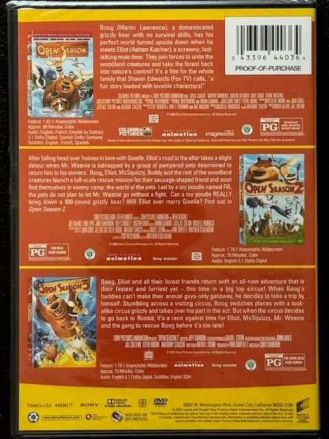 Open Season — Triple Feature Collection (New)