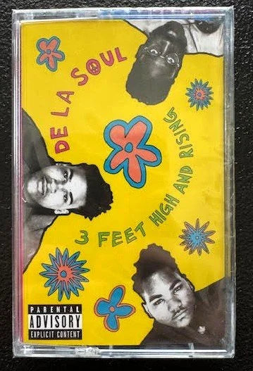 De La Soul – 3 Feet High And Rising (Cassette, 2023, AOI Records / Chrysalis RMM-111-4)