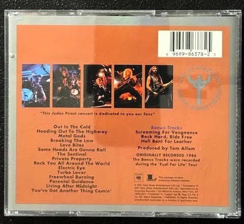 Judas Priest – Priest...Live! (2xCD, 2002, Columbia C2K 86378) - Maple City Music
