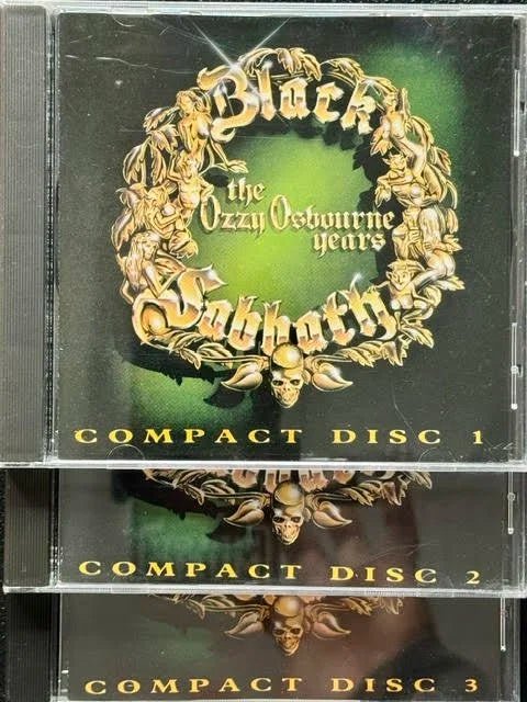 Black Sabbath – The Ozzy Osbourne Years (3 × CD, Compilation Box Set, 1991, Castle Communications ESBCD 142/1-3) - Maple City Music