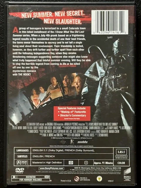 I’ll Always Know What You Did Last Summer (Used)