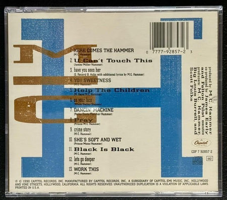 M.C. Hammer – Please Hammer Don't Hurt 'Em (CD, 1990, Capitol CDP 7 92857 2) - Maple City Music