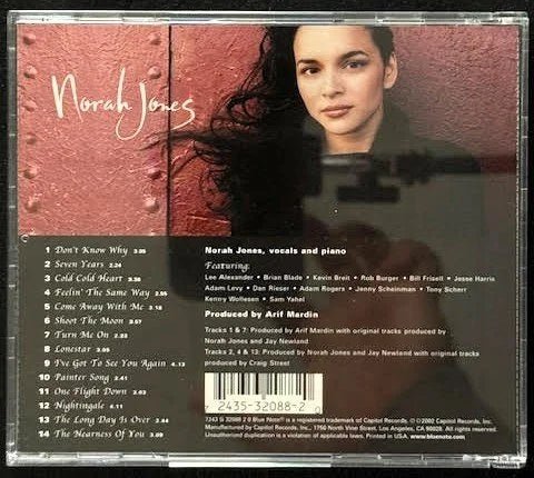 Norah Jones – Come Away With Me (Used) - Maple City Music