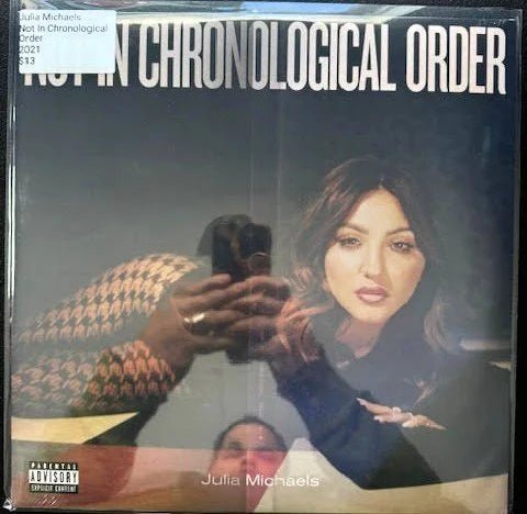 Julia Michaels – Not In Chronological Order (New) - Maple City Music