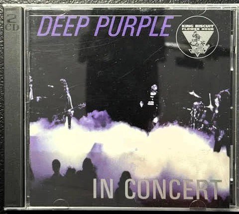 Deep Purple – King Biscuit Flower Hour Presents: Deep Purple In Concert (2xCD, Deluxe Edition, Remastered, 1995, King Biscuit Flower Hour Records 70710-88002-2) - Maple City Music