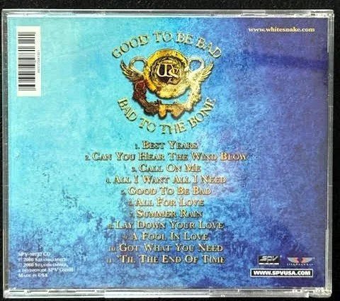Whitesnake – Good To Be Bad (Used) - Maple City Music