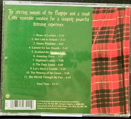 A.C. Roberts – Bagpipe Classics (CD, 2005, Reflections 96741-93222) - Maple City Music