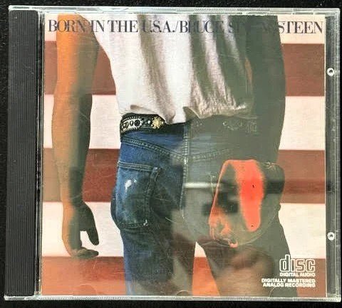 Bruce Springsteen – Born In The U.S.A. (CD, Album, JVC Pressing, Columbia CK 38653) - Maple City Music