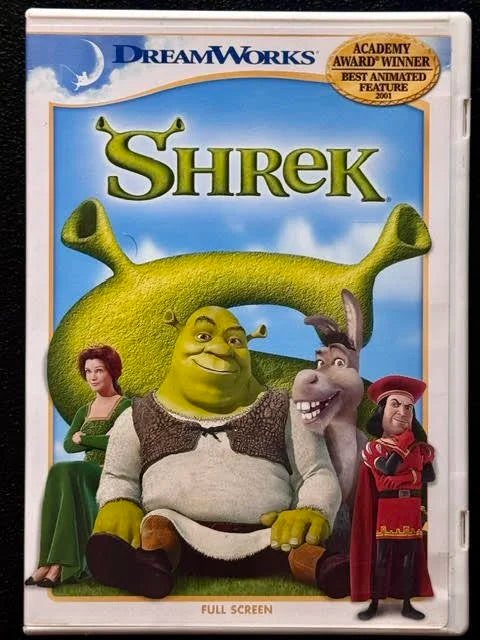 Shrek – Full Screen Edition (DVD, 2001, DreamWorks Animation)