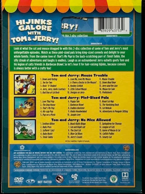 Tom and Jerry — Me Oh Mice! (Cartoon Collection) (Used)