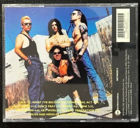 The L.A. Guns – American Hardcore (CD, 1996, CMC International Records 0607686205-2) - Maple City Music