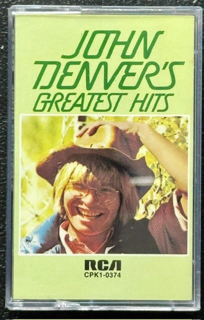John Denver – Greatest Hits (Cassette, 1973, RCA CPK1-0374)