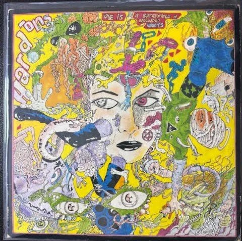 Hard-Ons – Love Is A Battlefield Of Wounded Hearts (LP, 1989, Taang! Records T-35) - Maple City Music