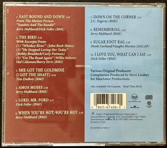 Jerry Reed – Super Hits (CD, 1995, RCA 07863-67406-2) - Maple City Music