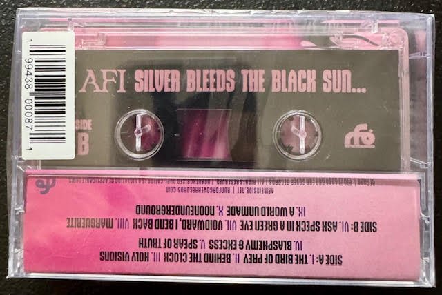 AFI – Silver Bleeds The Black Sun... (Cassette, 2025, Run For Cover Records RFC300)