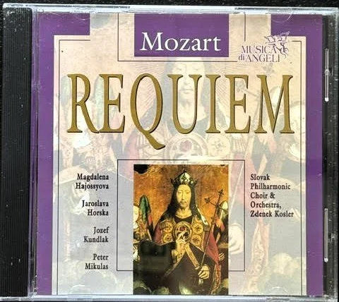W.A. Mozart – Requiem In D Minor K.626 (CD, 1995, Musica Di Angeli 5028421991863)