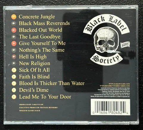 Black Label Society – Shot To Hell (CD, 2006, Roadrunner Records 168 618 048-2) - Maple City Music