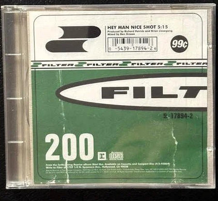 Filter – Hey Man Nice Shot (CD, Single, Reprise 9-17894-2) - Maple City Music