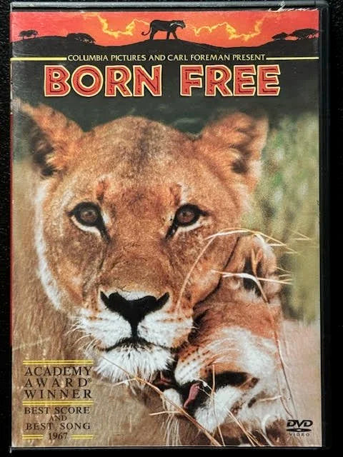 Born Free (DVD, 1966, Sony Pictures Home Entertainment)