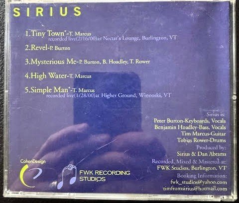 Sirius - Sirius (New) - Maple City Music
