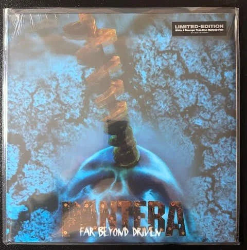 Pantera – Far Beyond Driven (White & Blue Marbled LP, 2021, RCV1 92302)