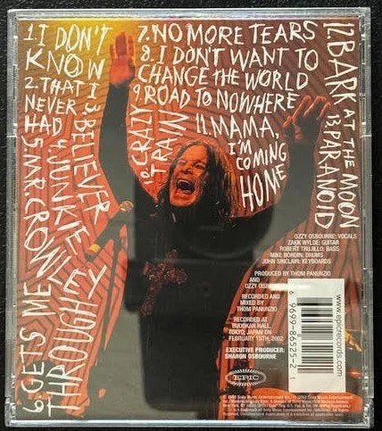 Ozzy Osbourne – Live At Budokan (Used) - Maple City Music