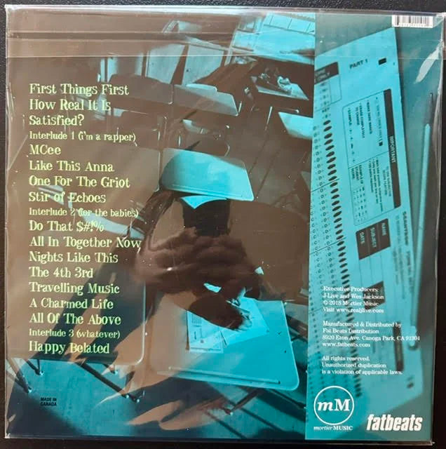 J-Live – All of the Above (2xLP, 2026, Fat Beats L-CDE0001)